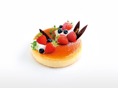チーズケーキデコ