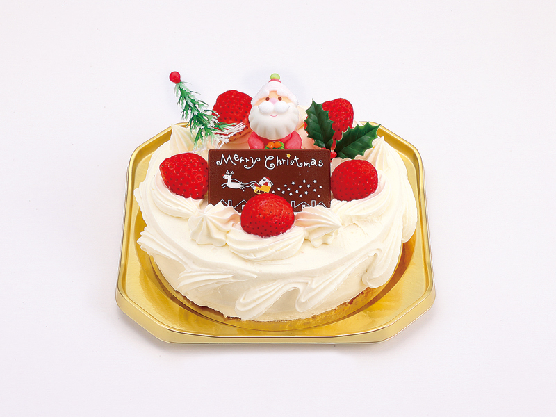【X’mas Cake】ストロベリーデコ